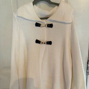 White Jacket with Black/Gold Closers